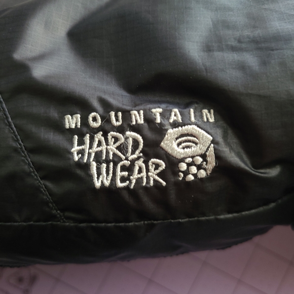 GORE-TEX Mounrain Hardwear Winter Weather Ski Snow Black Mittens Gloves Utility - Picture 6 of 6